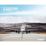 에어버스 A320neo 프론트뷰 포스터/A320neo poster front view