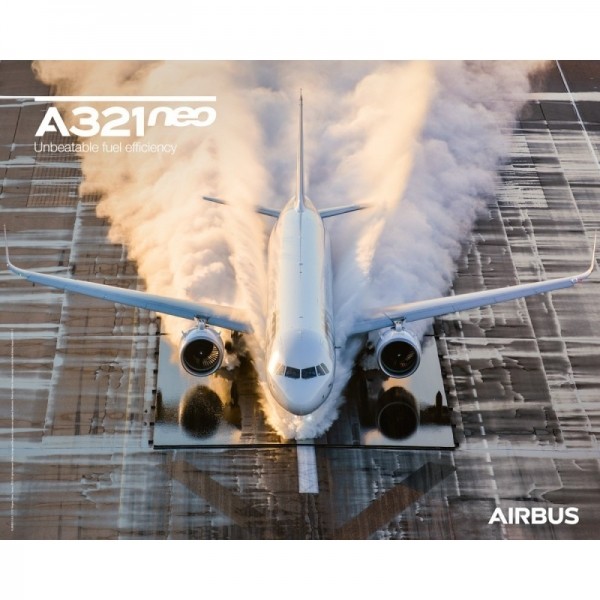 에어버스 A321neo front view 포스터/A321neo poster front view