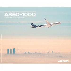 에어버스 A350 1000  flight view 포스터/A350 1000 poster flight view