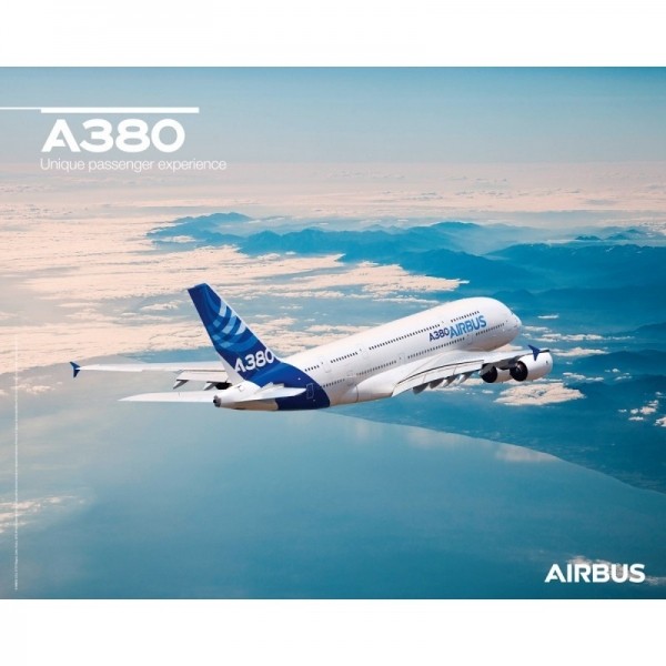 에어버스 A380  flight view 포스터/A380 poster flight view