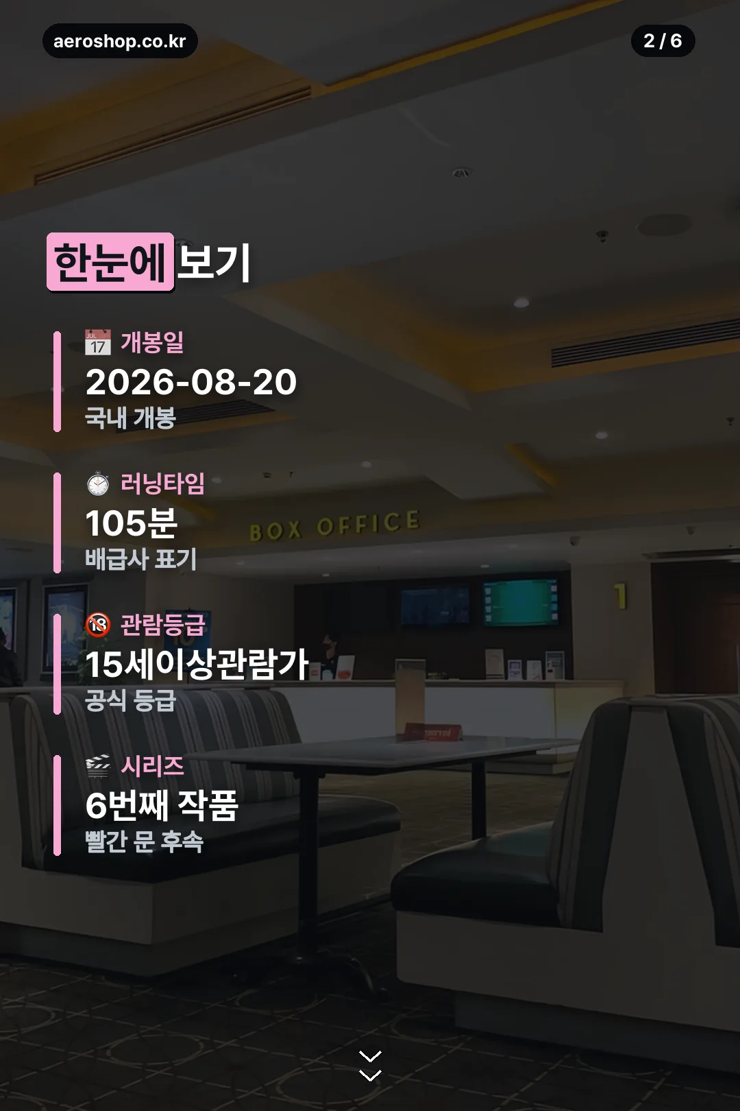 개봉 정보 요약