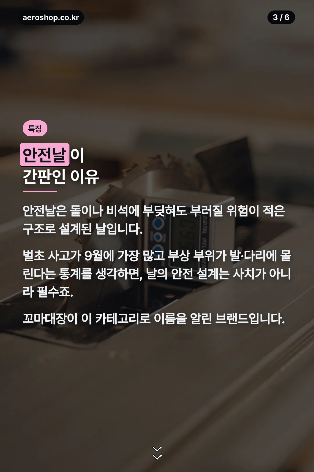 안전날 특징