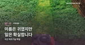 꼬마대장 예초기날 정리 썸네일