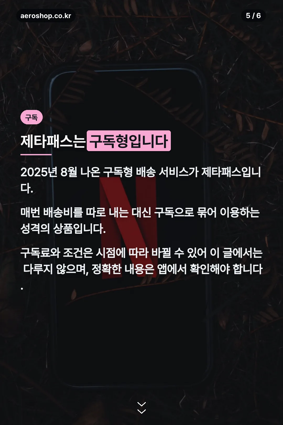 제타패스 구독 서비스
