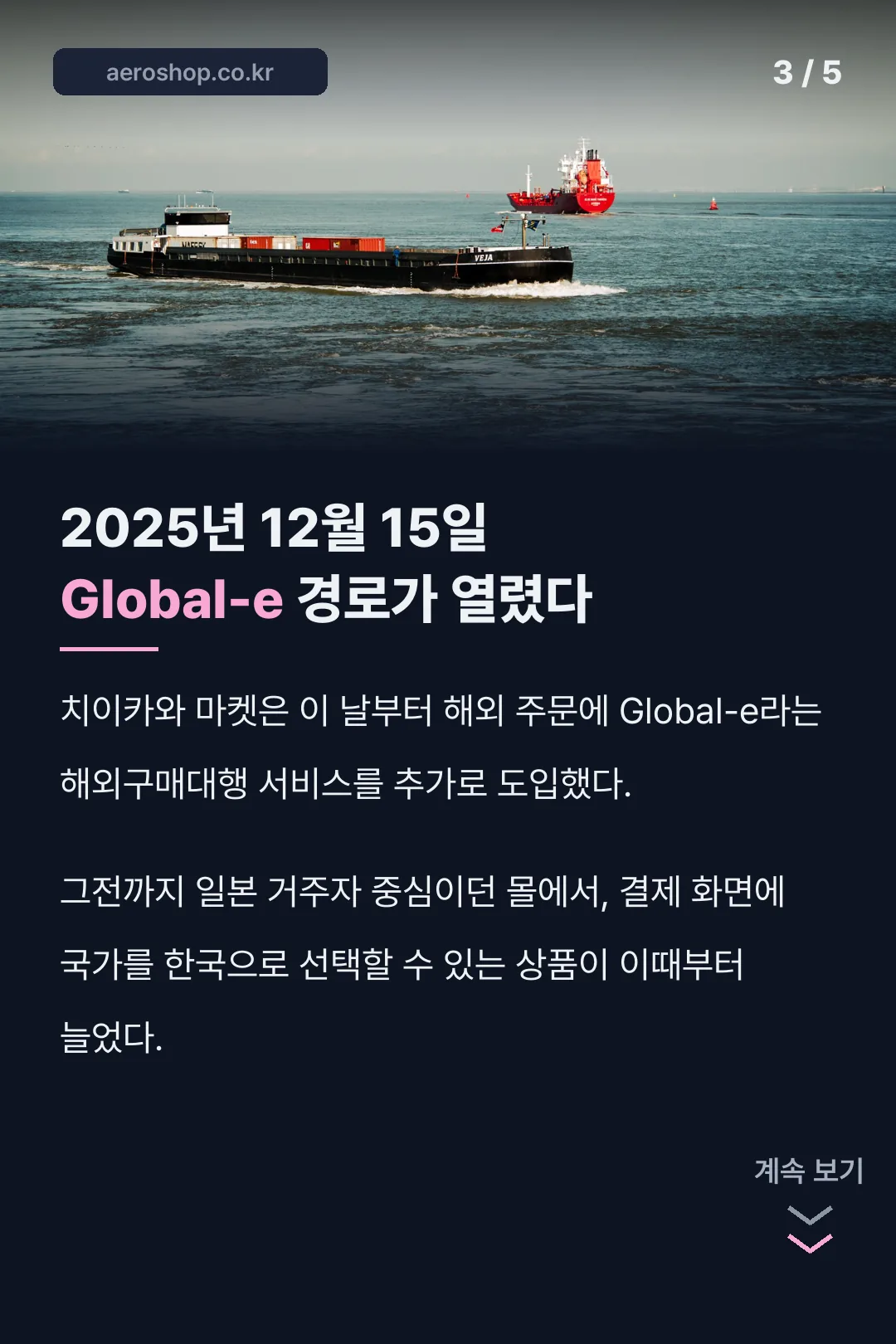2025년 12월 Global-e 도입