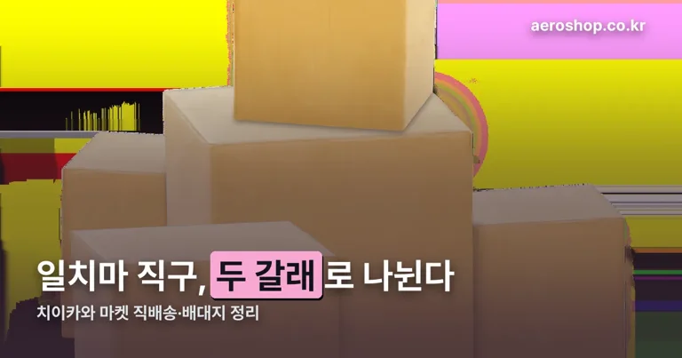 일치마 직구 방법 정리 썸네일